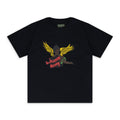Black Cherub Graphic Short‑Sleeve T‑Shirt, Vintage Streetwear Tee