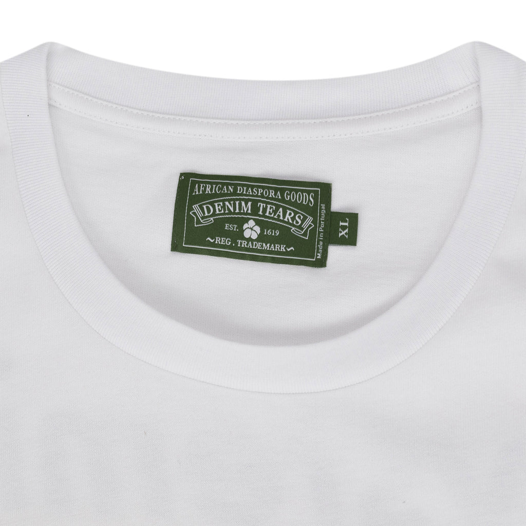 Denim Tears White SCRA Graphic 2 T-Shirt