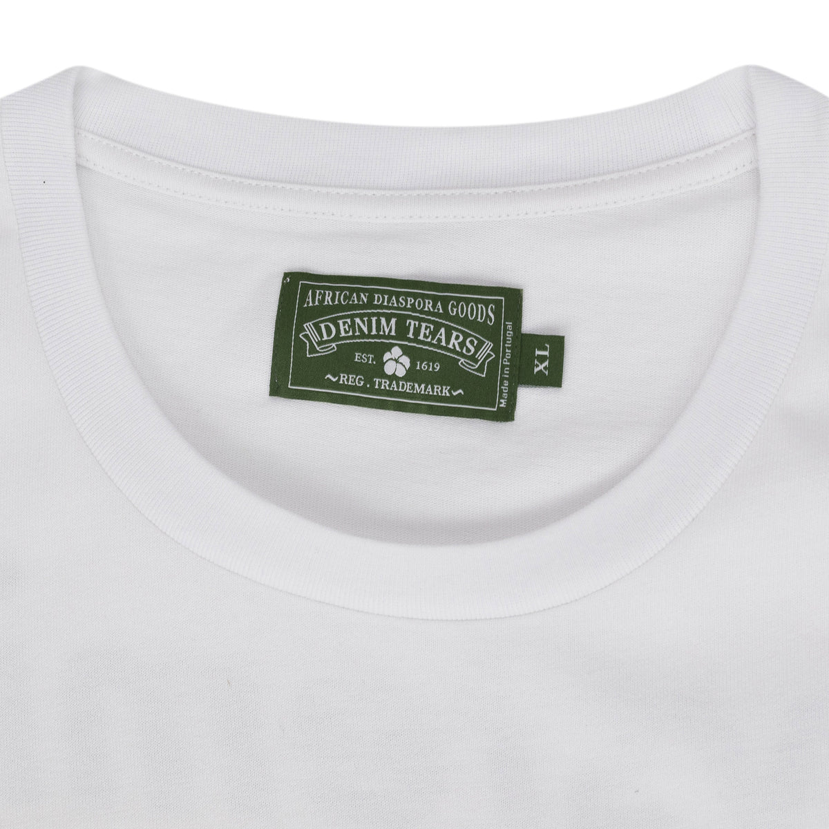 Denim Tears White SCRA Graphic 2 T-Shirt