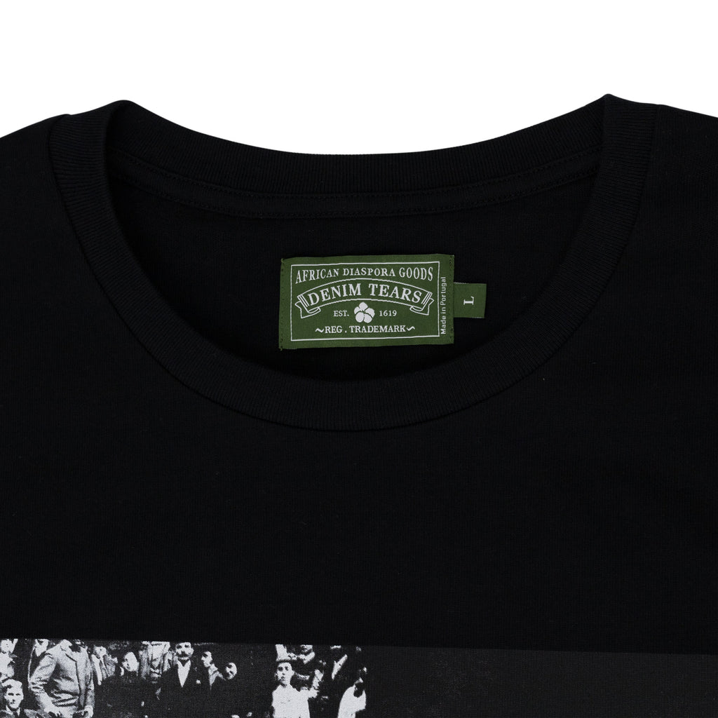 Denim Tears Black SRCA Graphic Streetwear Tee