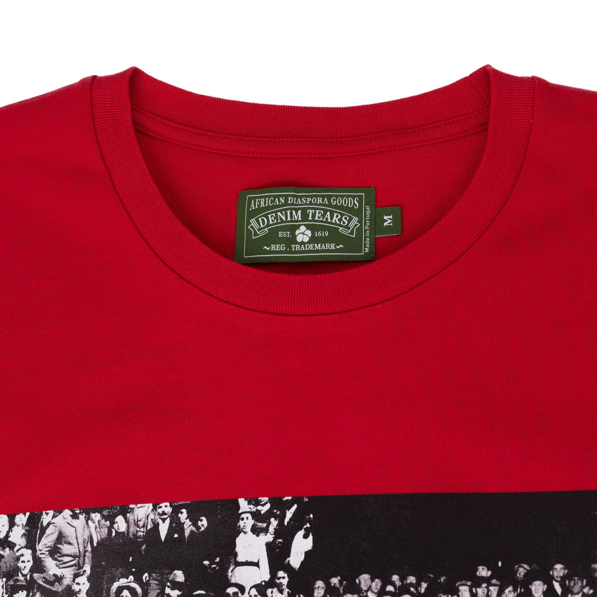 Denim Tears Red SCRA Graphic 1 T-Shirt