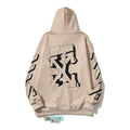 Off-White Khaki 3D Shadow Outline Arrow Hoodie